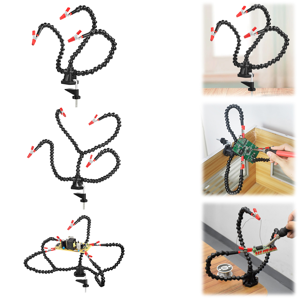 Pcb Holder Clamp - Braçadeira de mesa para solda, ferramenta