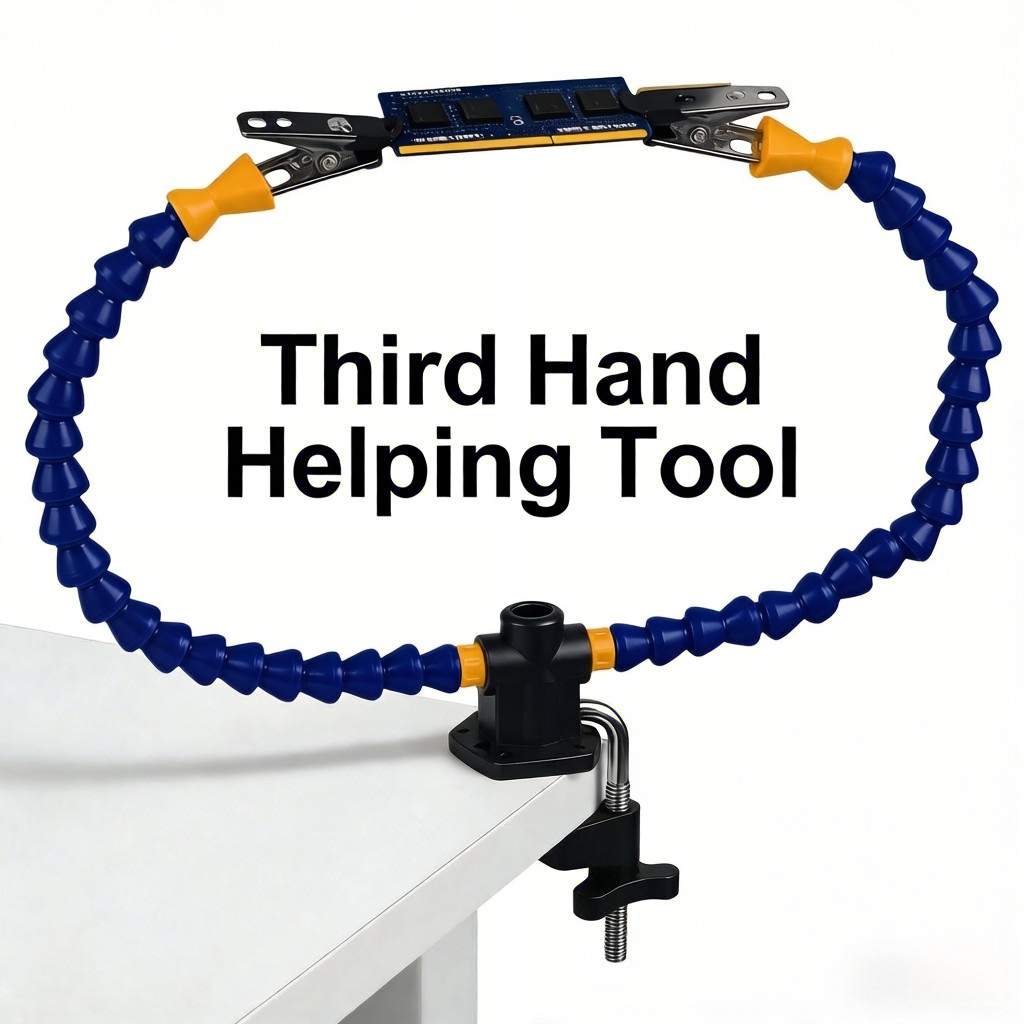 Pcb Holder Clamp - Estação de Solda com Terceira Mão
