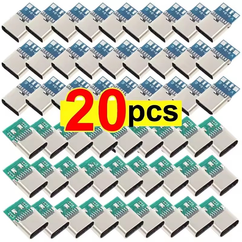 Pcb Holder Clamp - 1-20 Peças Conectores Fêmea Tipo C