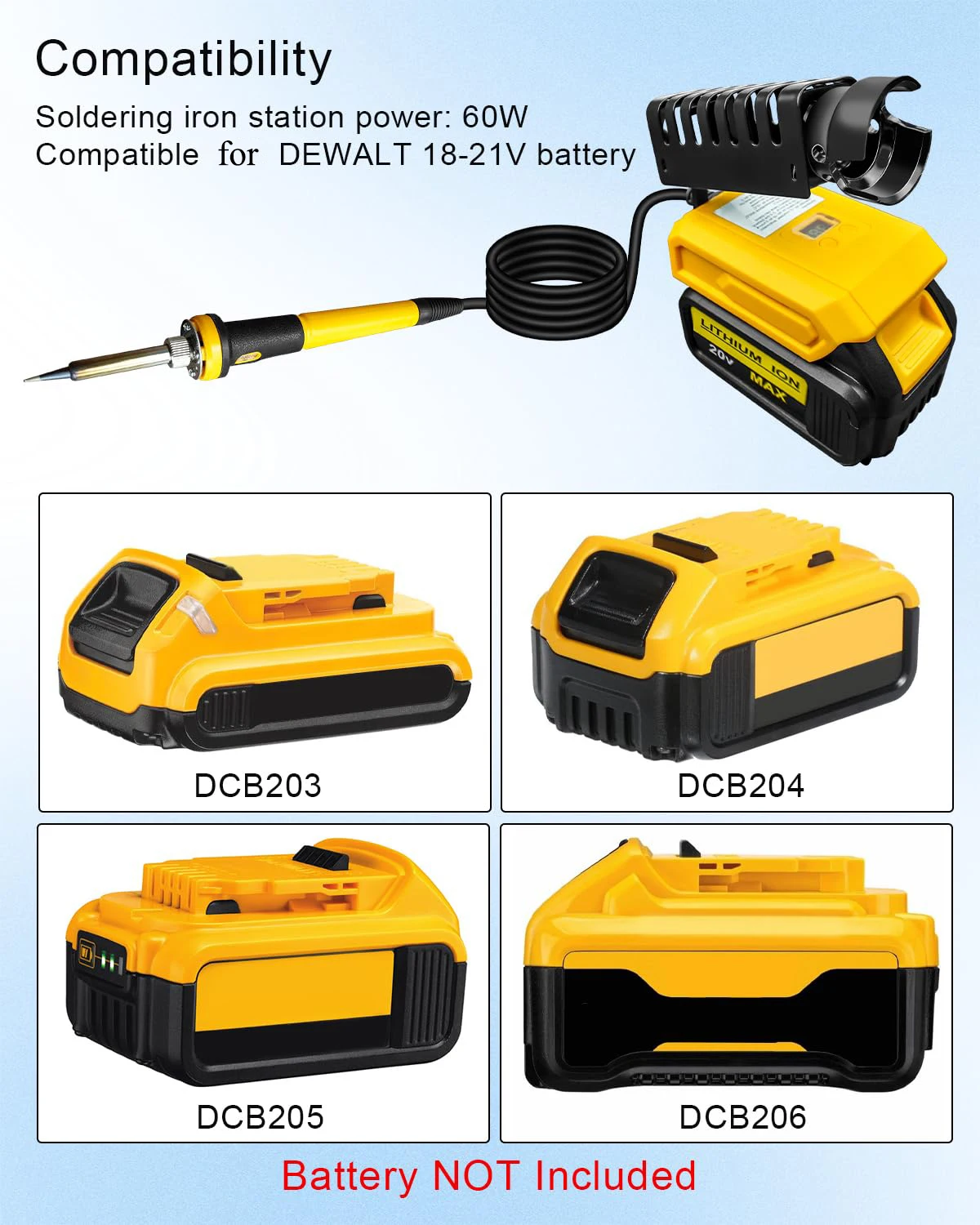 Kit de ferro de solda portátil - Elektronik Repair avaliação e preço