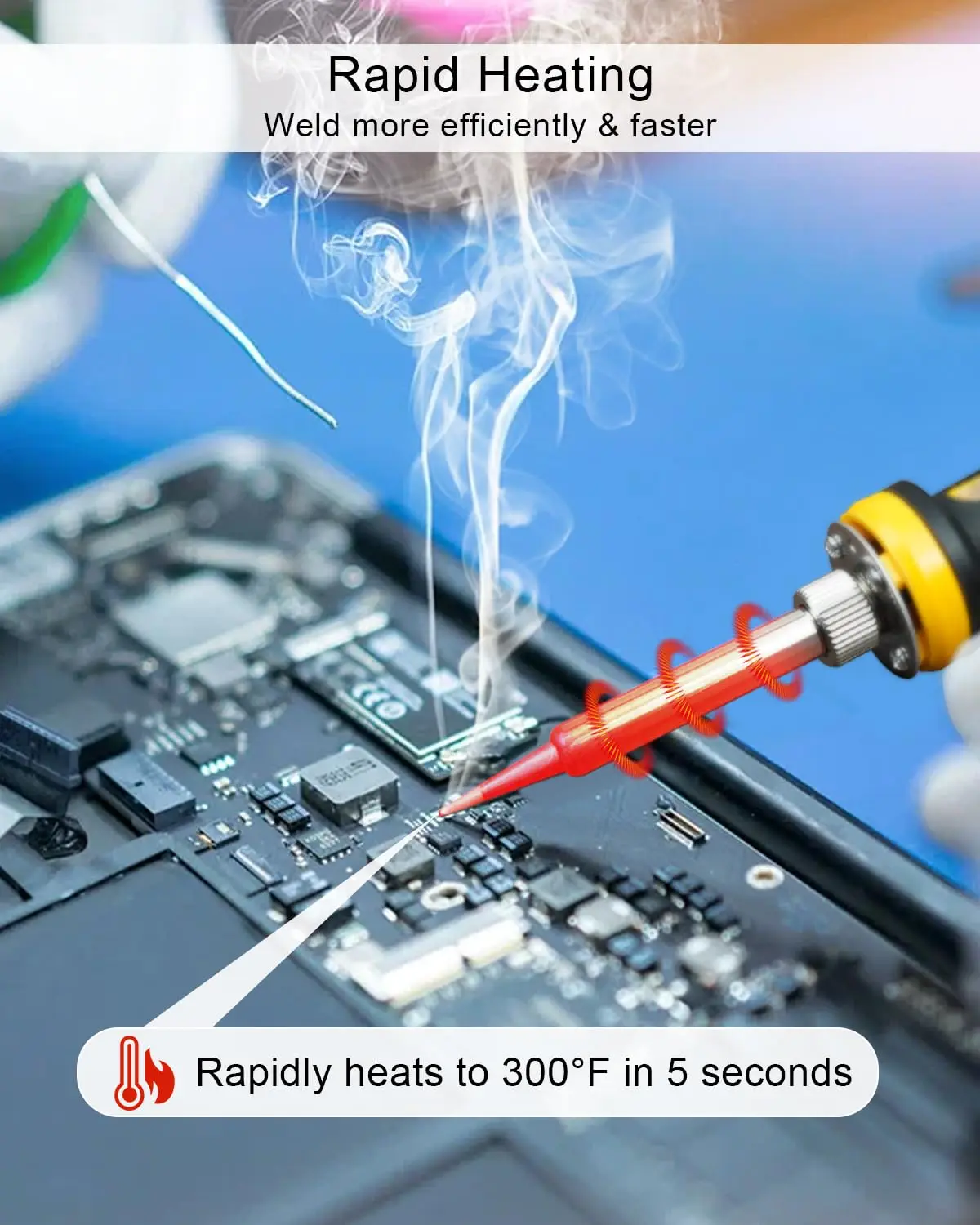 Kit de ferro de solda portátil - Elektronik Repair avaliação e preço