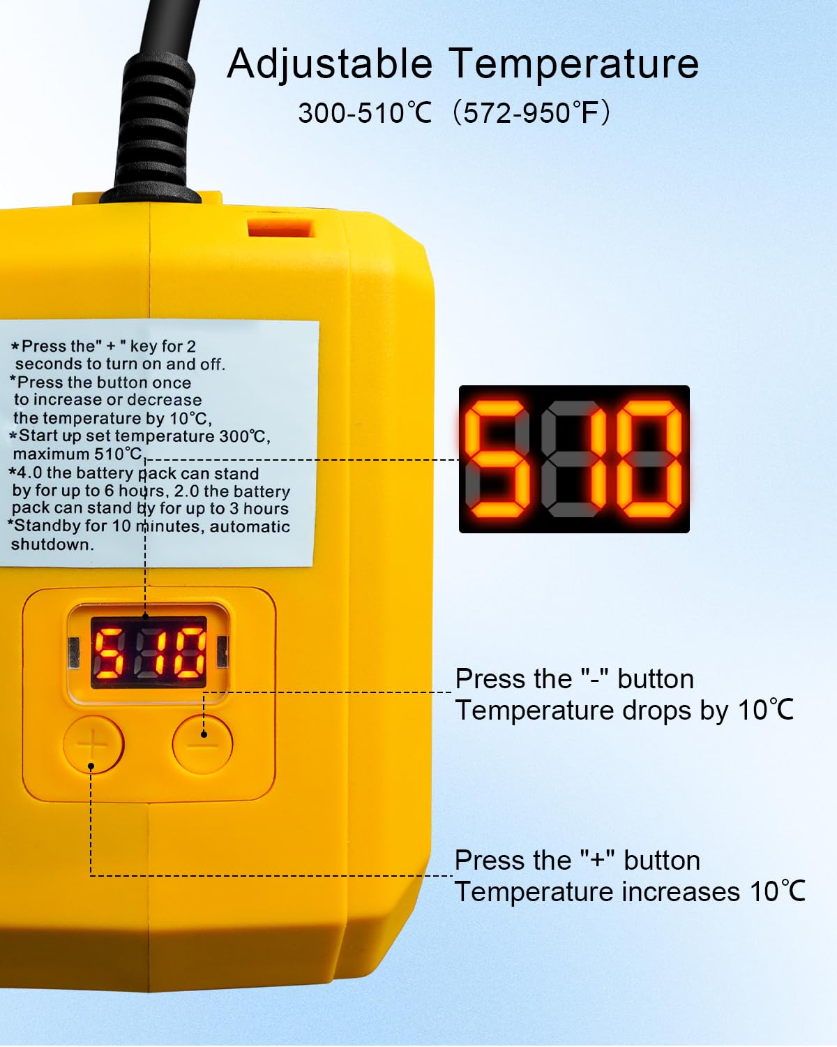 Kit de ferro de solda portátil - Elektronik Repair avaliação e preço