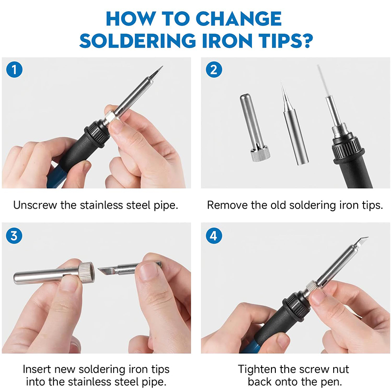 Kit de Ferro de Solda Elétrico - Elektronik Repair avaliação e preço