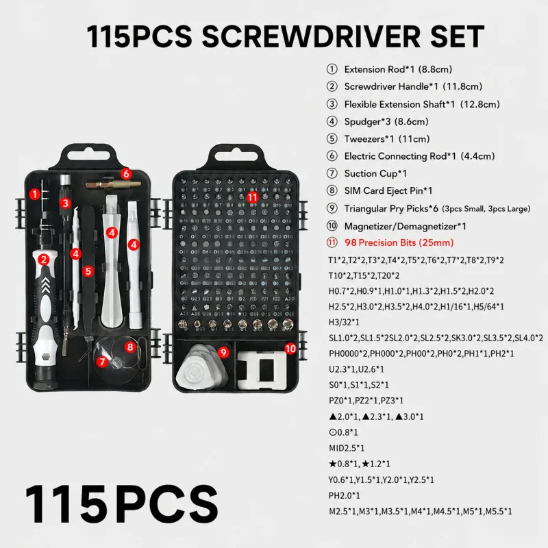 Conjunto de Chaves de Fenda Ma - Electronics Repair Manual avaliação e preço