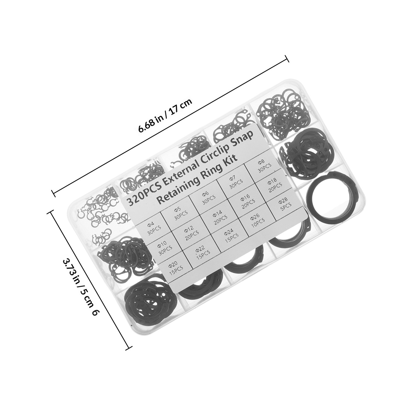 Conjunto de 320 Anéis de Reten - Electronics Repairs avaliação e preço